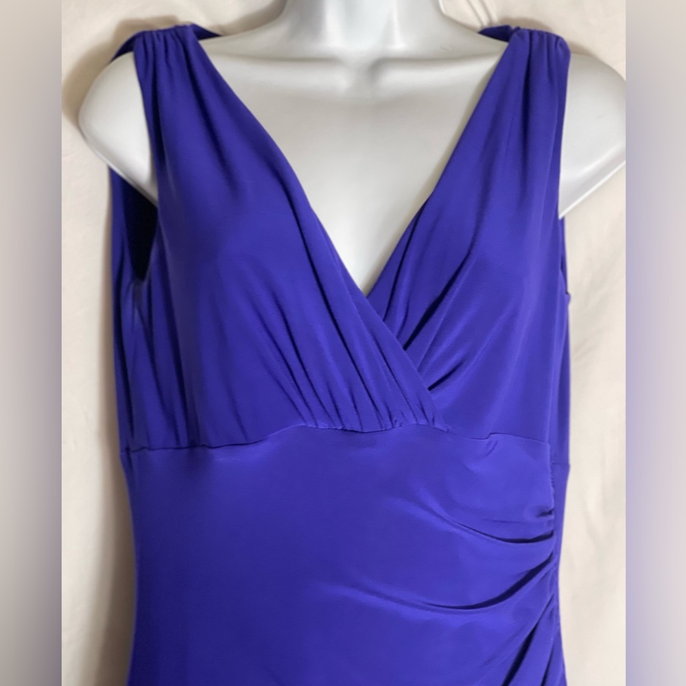 Ralph Lauren‎ dress size 8 stunning bright sapphire blue dress PERFECT 💙💙 - Picture 2 of 5